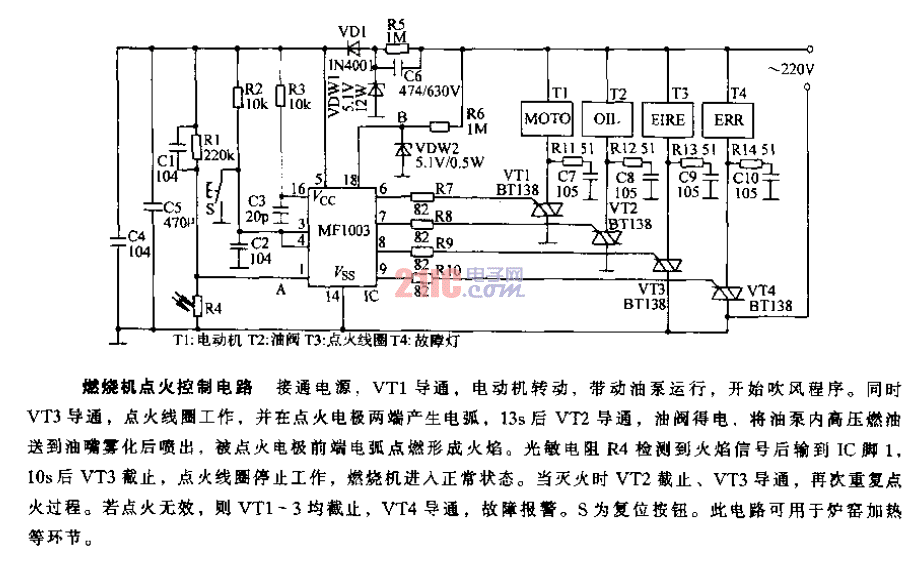 燃燒機<strong>點火控制電路</strong>.gif