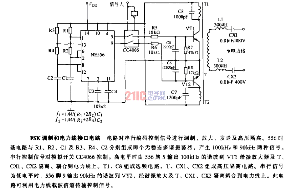 <strong>FSK調(diào)制</strong>和<strong>電力線</strong><strong>接口電路</strong>.gif