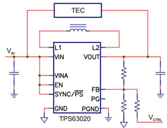 使用簡(jiǎn)單的電路驅(qū)動(dòng) TEC