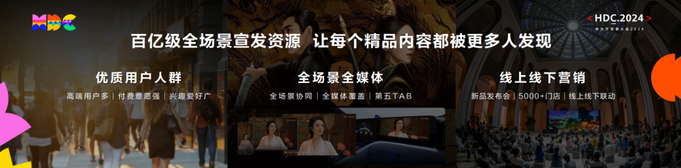 HarmonyOS NEXT技術(shù)創(chuàng)新媒體體驗(yàn)，百億級(jí)宣發(fā)資源激活高品質(zhì)數(shù)字內(nèi)容分發(fā)