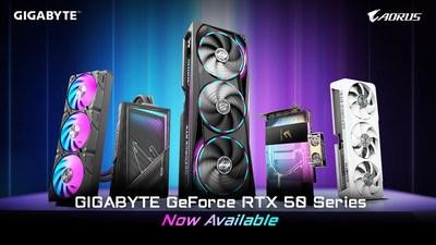 技嘉 GeForce RTX? 50 系列顯示卡正式上市，散熱方案全面升級(jí)釋放強(qiáng)勁性能