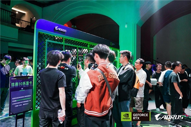 玩家齊赴技嘉AORUS DAY山城之約，RTX 50“嘉”速營(yíng)奏響電競(jìng)狂想曲