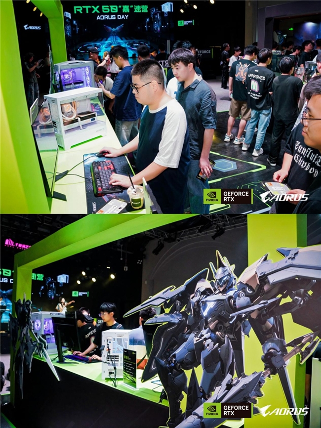 玩家齊赴技嘉AORUS DAY山城之約，RTX 50“嘉”速營(yíng)奏響電競(jìng)狂想曲
