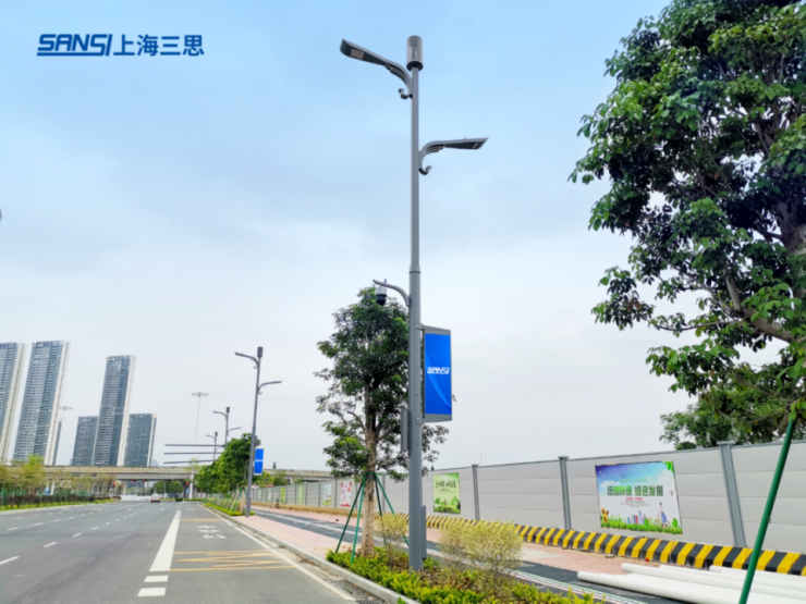 1500余桿！順德5G智慧燈桿落地，三思持續(xù)助力智慧城市建設(shè) 