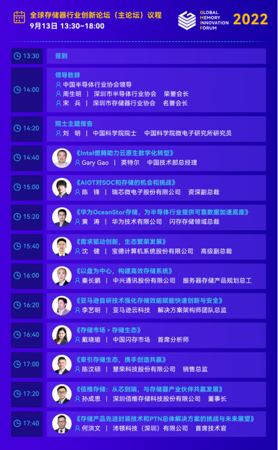 GMIF2022蓄勢(shì)待發(fā)！探尋存儲(chǔ)器產(chǎn)業(yè)鏈的協(xié)同創(chuàng)新發(fā)展邏輯