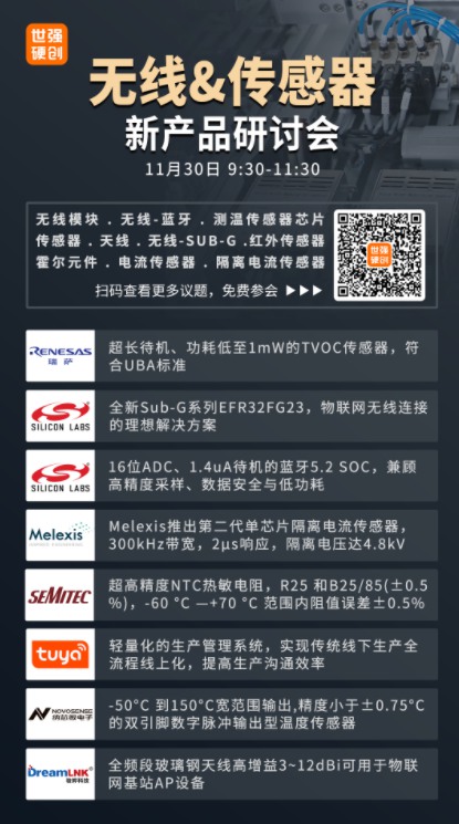 Renesas、Silicon Labs新品傳感器、SoC芯片亮相世強(qiáng)硬創(chuàng)新產(chǎn)品研討會(huì)