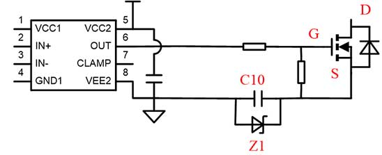 SiC MOSFET替代Si MOSFET,只有單電源正電壓時(shí)如何實(shí)現(xiàn)負(fù)壓？