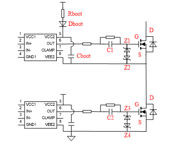 SiC MOSFET替代Si MOSFET，自舉電路是否適用？