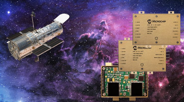 Microchip宣布業(yè)界唯一的標準非混合型宇航級電源轉(zhuǎn)換器系列 現(xiàn)已新增28伏（V）輸入耐輻射選項