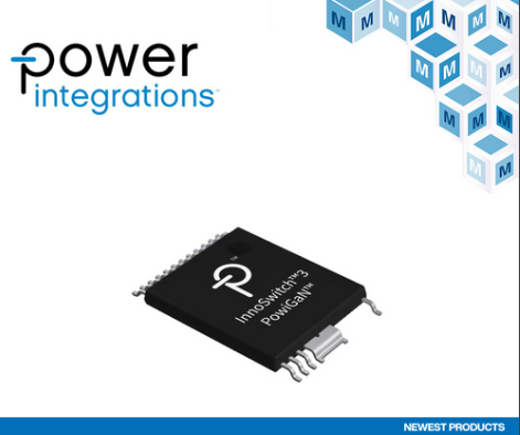  貿(mào)澤開售Power Integrations InnoSwitch3-PD IC 為USB Type-C、PD和PPS充電器與適配器提供解決方案