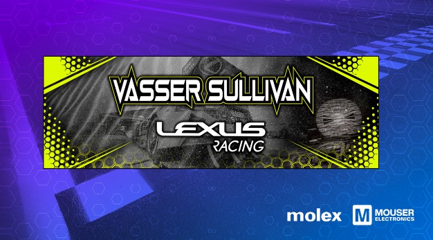  貿(mào)澤贊助的Vasser Sullivan Lexus車隊(duì)在IMSA本賽季開(kāi)幕戰(zhàn)中表現(xiàn)出色
