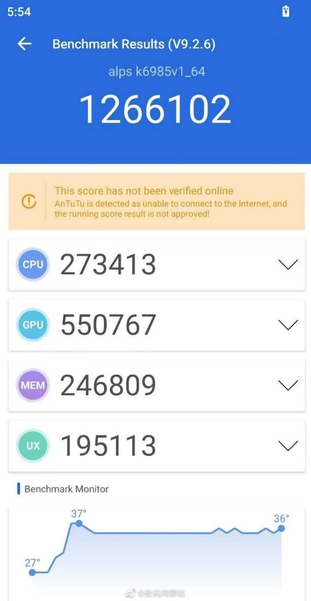 Arm X3加上Immortalis G715簡直無敵，傳天璣9200常溫下跑分直破126萬