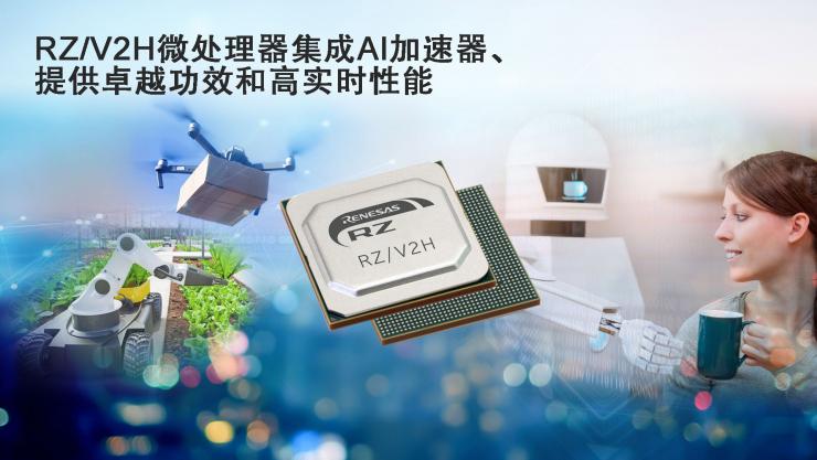 瑞薩面向具備視覺(jué)AI和實(shí)時(shí)控制功能的下一代機(jī)器人，推出功能強(qiáng)大的單芯片RZ/V2H MPU
