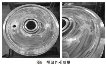大噸位挖掘機引導(dǎo)輪焊接工藝研究