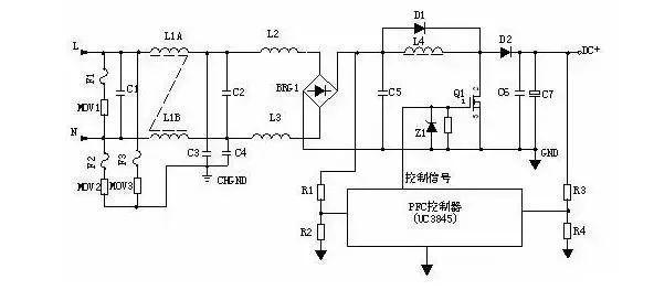 開關(guān)電源常見的限流、短路保護電路