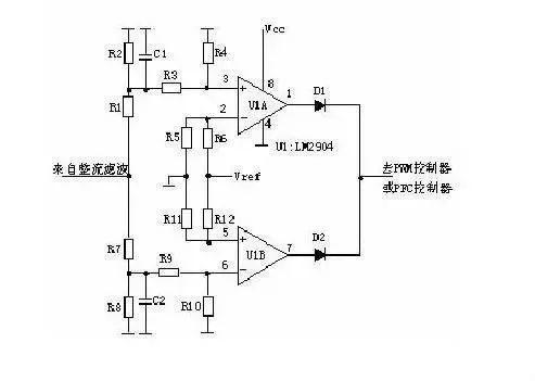 開關(guān)電源常見的限流、短路保護電路
