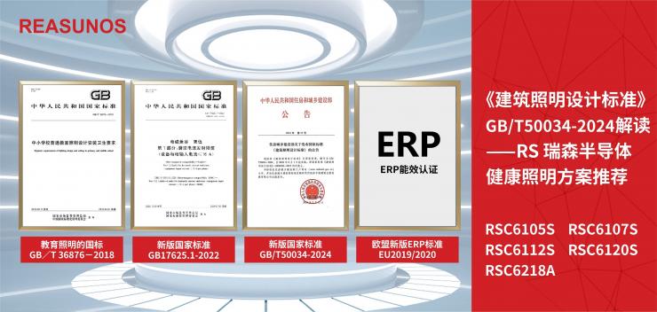 《建筑照明設(shè)計標(biāo)準(zhǔn)》GB/T50034-2024解讀--瑞森健康照明方案