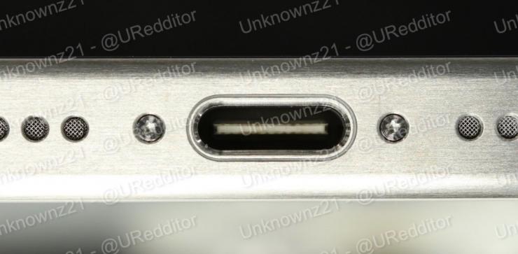 網傳蘋果 iPhone 15 Pro 渲染諜照，采用 Type-C 接口