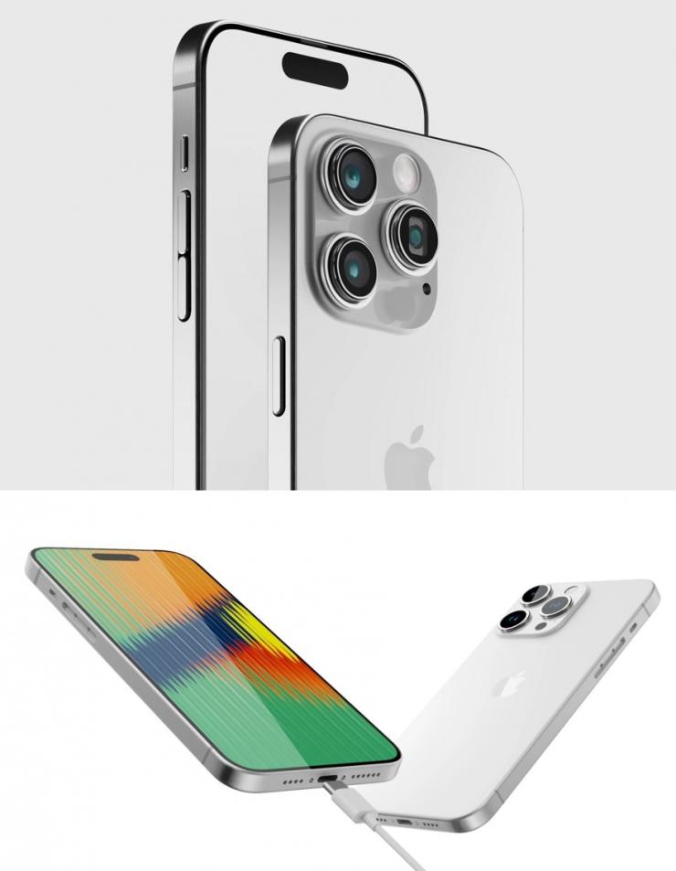 后置攝像頭突出，iPhone 15 Pro 渲染圖曝光