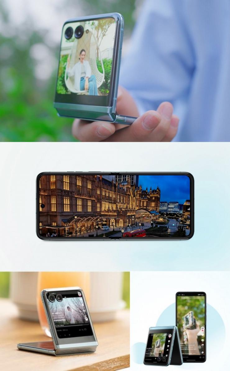 聯(lián)想發(fā)布 moto razr 40 系列折疊屏手機(jī)