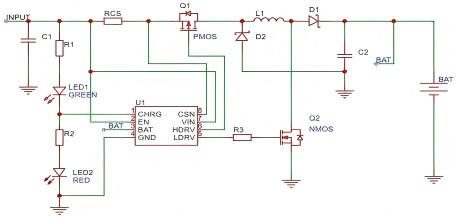 納祥科技4A異步雙節(jié)可調(diào)充電IC NX7013，外圍簡潔，可PIN TO PIN如韻CN3302