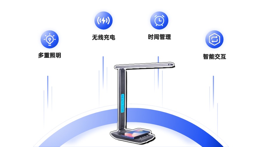 納祥科技客戶(hù)案例:基于單片機(jī)的多功能LED智能臺(tái)燈方案