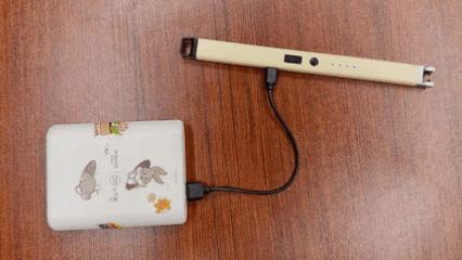 納祥科技客戶案例：可接手機也可充電的電弧打火機方案