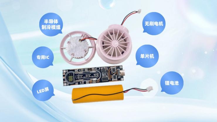 客戶案例：納祥科技高速渦輪制冷風扇方案，5檔調(diào)速更智能