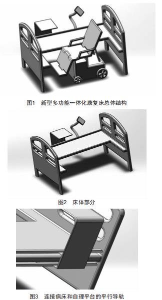 一種新型多功能一體化康復(fù)床的設(shè)計