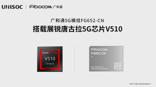 展銳賦能廣和通推出超小尺寸5G模組FG652-CN工程樣品，拓展5G行業(yè)應(yīng)用