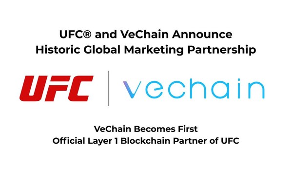 綜合格斗組織UFC和唯鏈建立長(zhǎng)期合作伙伴關(guān)系