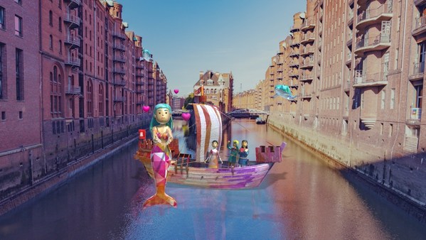 “Sailing Through Time”(在時(shí)間中航行)體驗(yàn),創(chuàng)作者:Yunuene