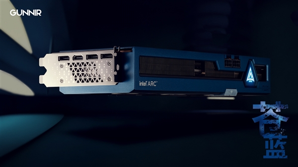 罕見的藍(lán)黑雙煞！藍(lán)戟Intel Arc A770顯卡精美圖賞