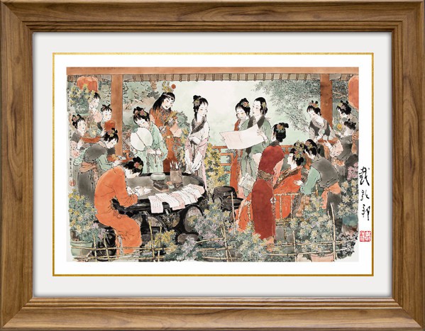 使用佳能imagePROGRAF PRO系列大幅面打印機生產(chǎn)的版畫作品與原作幾乎沒有差異