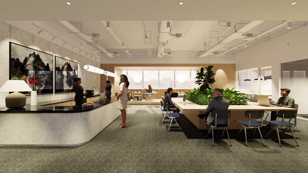 WeWork武漢企業(yè)天地1號 項目效果圖