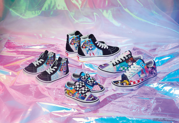 Vans 攜手經(jīng)典動(dòng)漫《美少女戰(zhàn)士》推出聯(lián)名鞋服系列，續(xù)寫愛與友情
