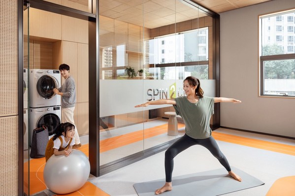 Spin2Cycle讓賓客在等待洗衣的閑暇中，享受健身運動的快樂