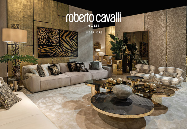 Roberto Cavalli Home Interiors–2022全新系列：Hamptons 沙發(fā)，Antigua 邊桌，Sahara 桌子和邊桌，Curacao 扶手椅