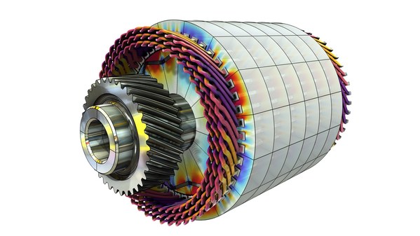 電機(jī)的電磁模擬。COMSOL (R) 6.1版本的新功能使分析電機(jī)的工作流程更快速且更準(zhǔn)確。