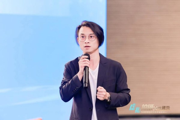 深圳視爵光旭電子有限公司中國區(qū)xR技術及營銷總監(jiān)汪銘鋒