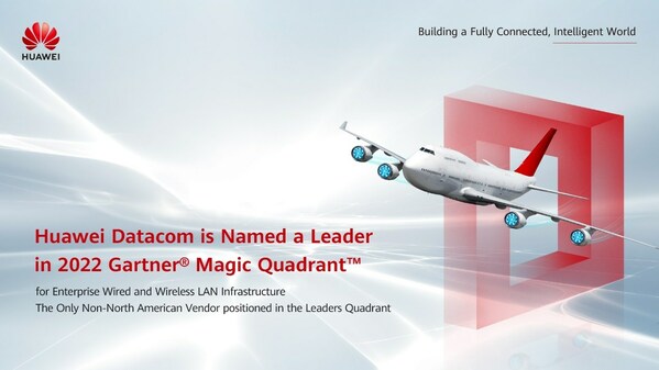 華為數(shù)通躋身2022 Gartner®企業(yè)有線無線局域網(wǎng)基礎(chǔ)設(shè)施領(lǐng)導(dǎo)者象限