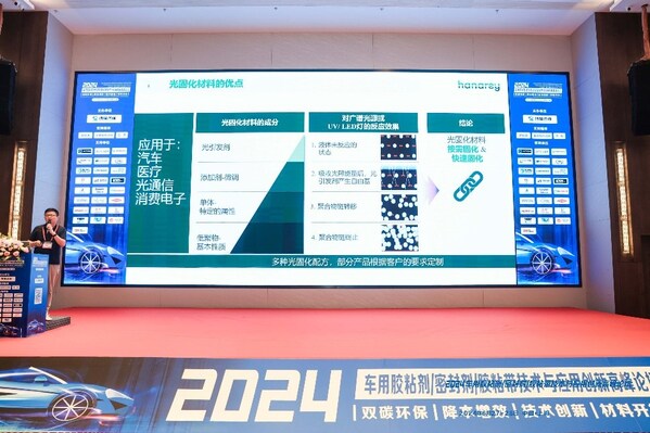 圖1. 2024車用膠粘劑/密封劑/膠粘帶技術(shù)與應用創(chuàng)新高峰論壇