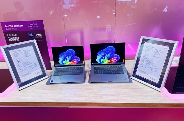 聯(lián)想筆記本電腦ThinkPad X9-14 Gen 1和ThinkPad X9-15 Gen 1獲TÜV萊茵眼部舒適度（5星）認證證書