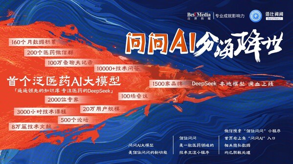 泛醫(yī)藥DeepSeek大模型首發(fā) | 問(wèn)問(wèn)AI助力信息平權(quán)