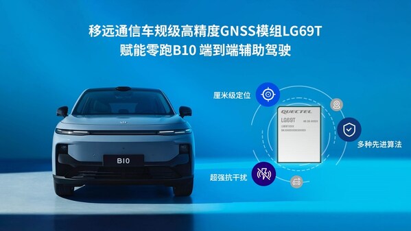 移遠(yuǎn)通信LG69T賦能零跑B10：高精度定位護(hù)航，共赴汽車智聯(lián)未來