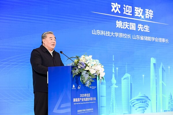 山東科技大學(xué)原校長(zhǎng)、山東省儲(chǔ)能學(xué)會(huì)理事長(zhǎng)姚慶國(guó)