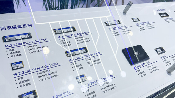 德明利消費級存儲產品線