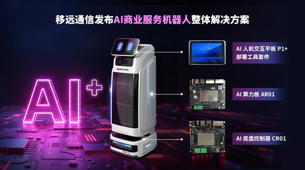 會認路、能嘮嗑：移遠這套方案，讓AI機器人服務(wù)力直接拉滿
