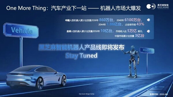智能汽車(chē)+機(jī)器人雙線布局，黑芝麻智能錨定端側(cè)AI芯片創(chuàng)新